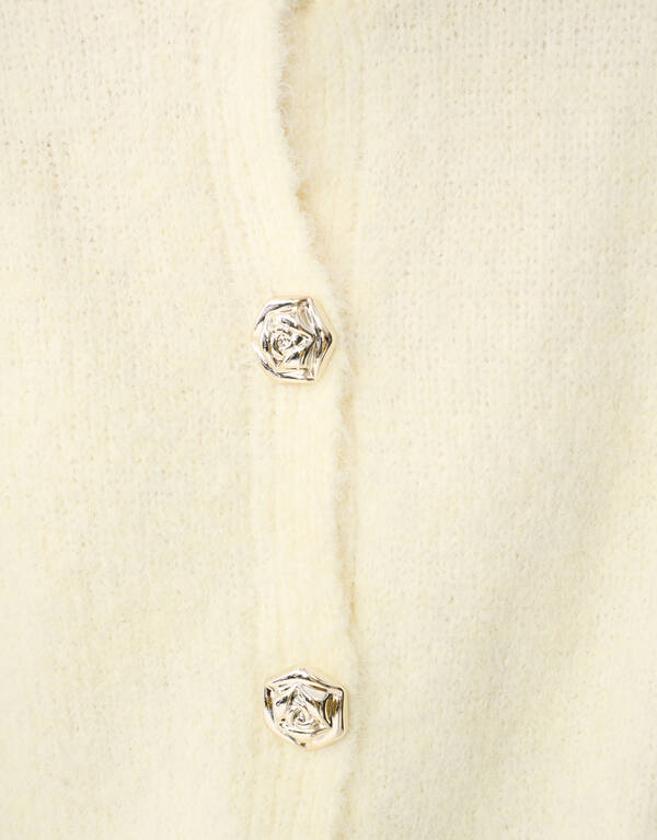 Fancy Button Weste Hellgelb SHOEBY WOMEN