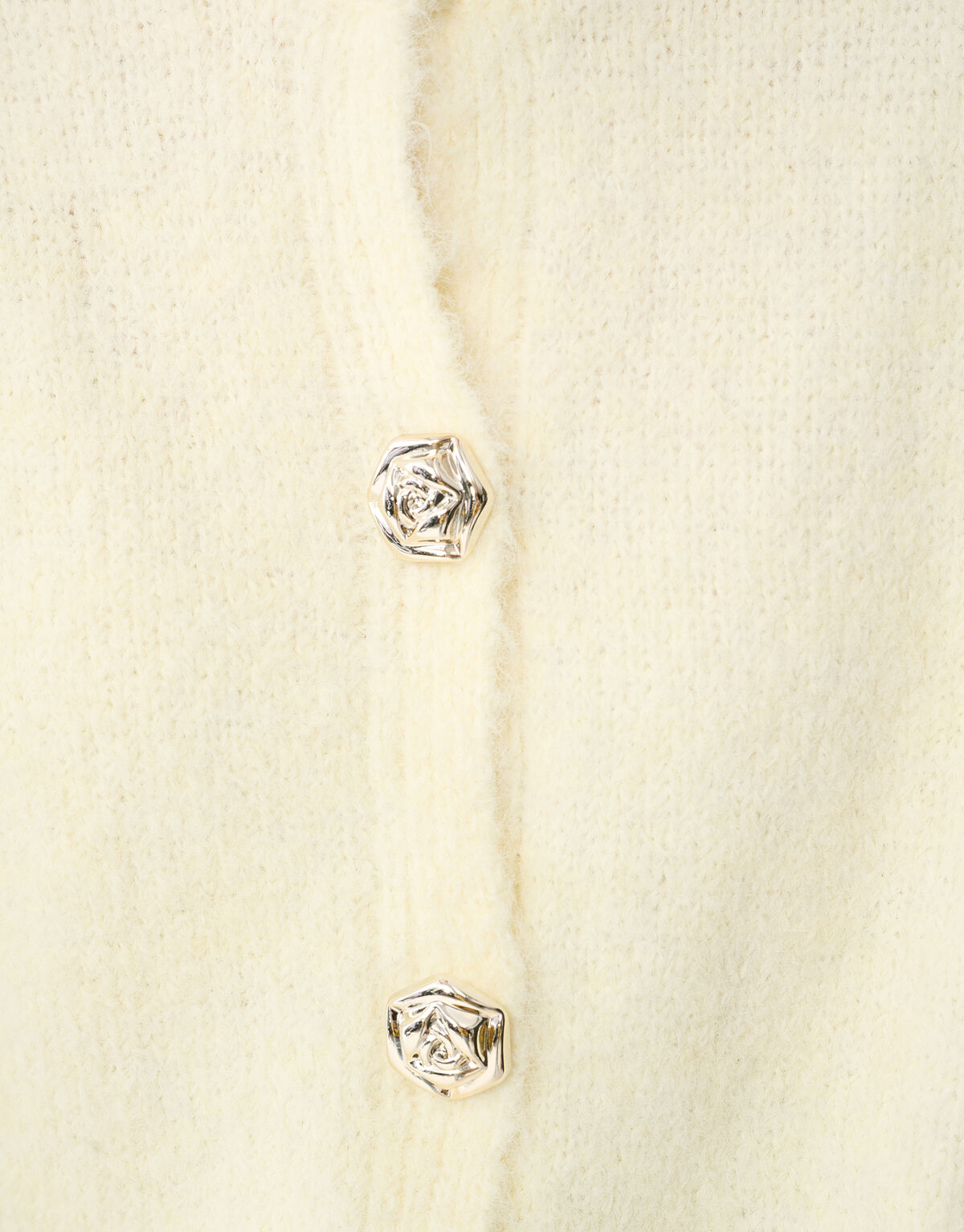 Fancy Button Weste Hellgelb SHOEBY WOMEN