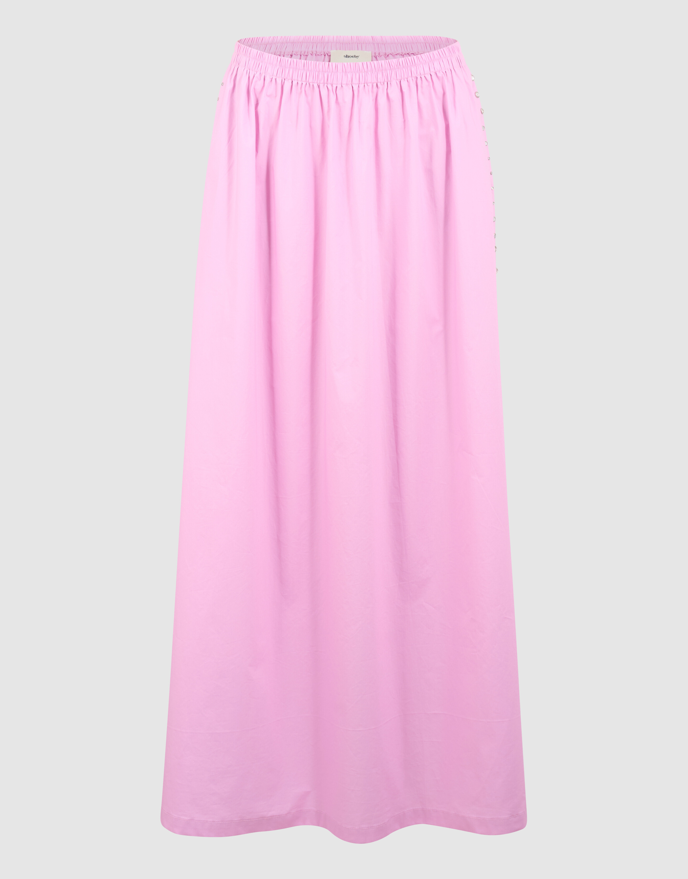 Popeline-Stud-Maxi-Rock Rosa SHOEBY WOMEN