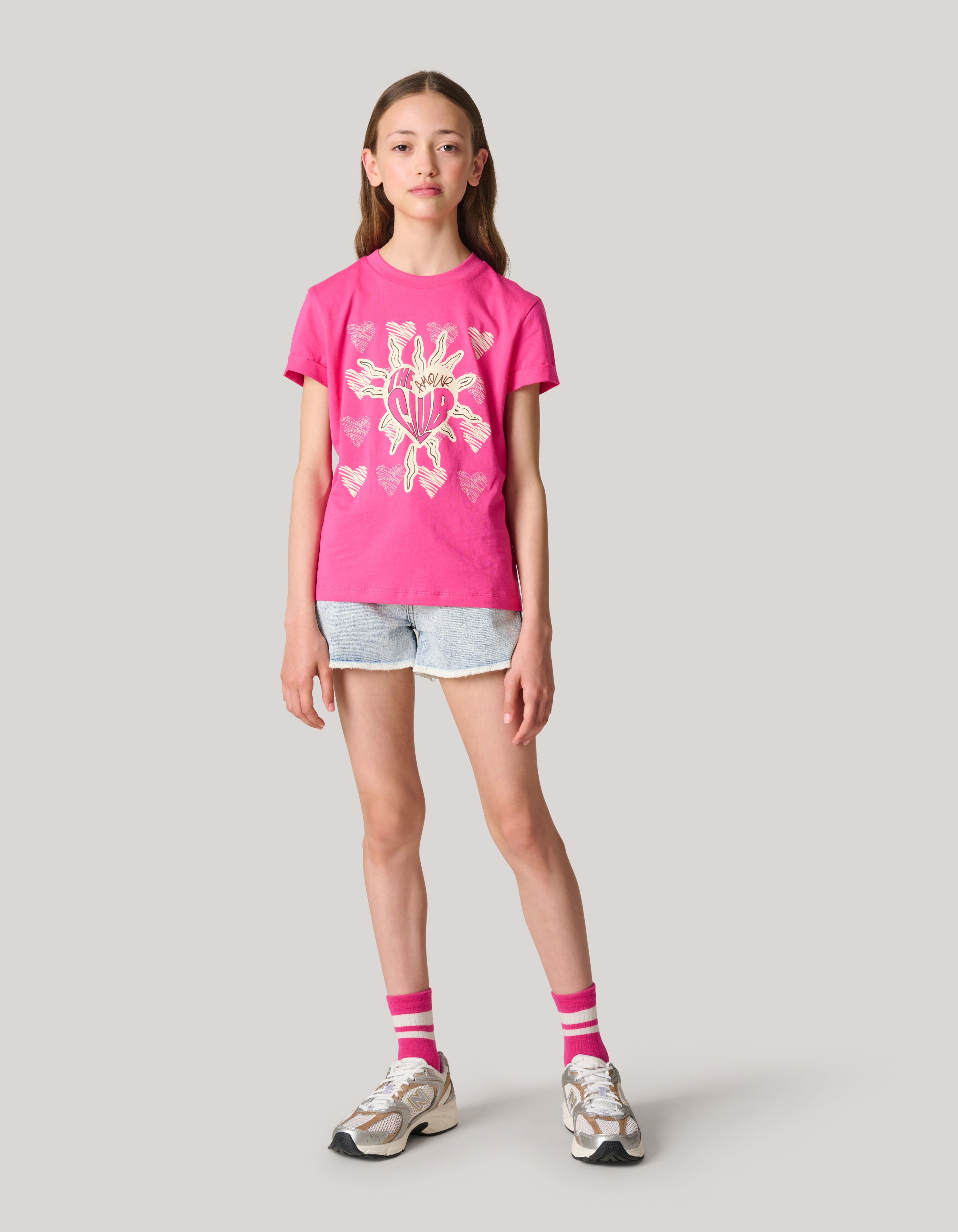 Kunstwerk T-shirt Rosa SHOEBY GIRLS