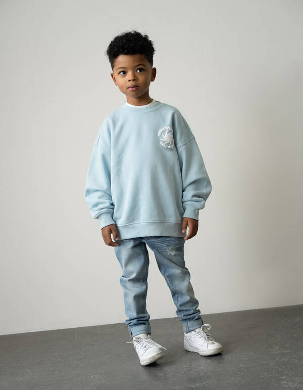 Tapered Fit Jeans Hellblau SHOEBY BOYS