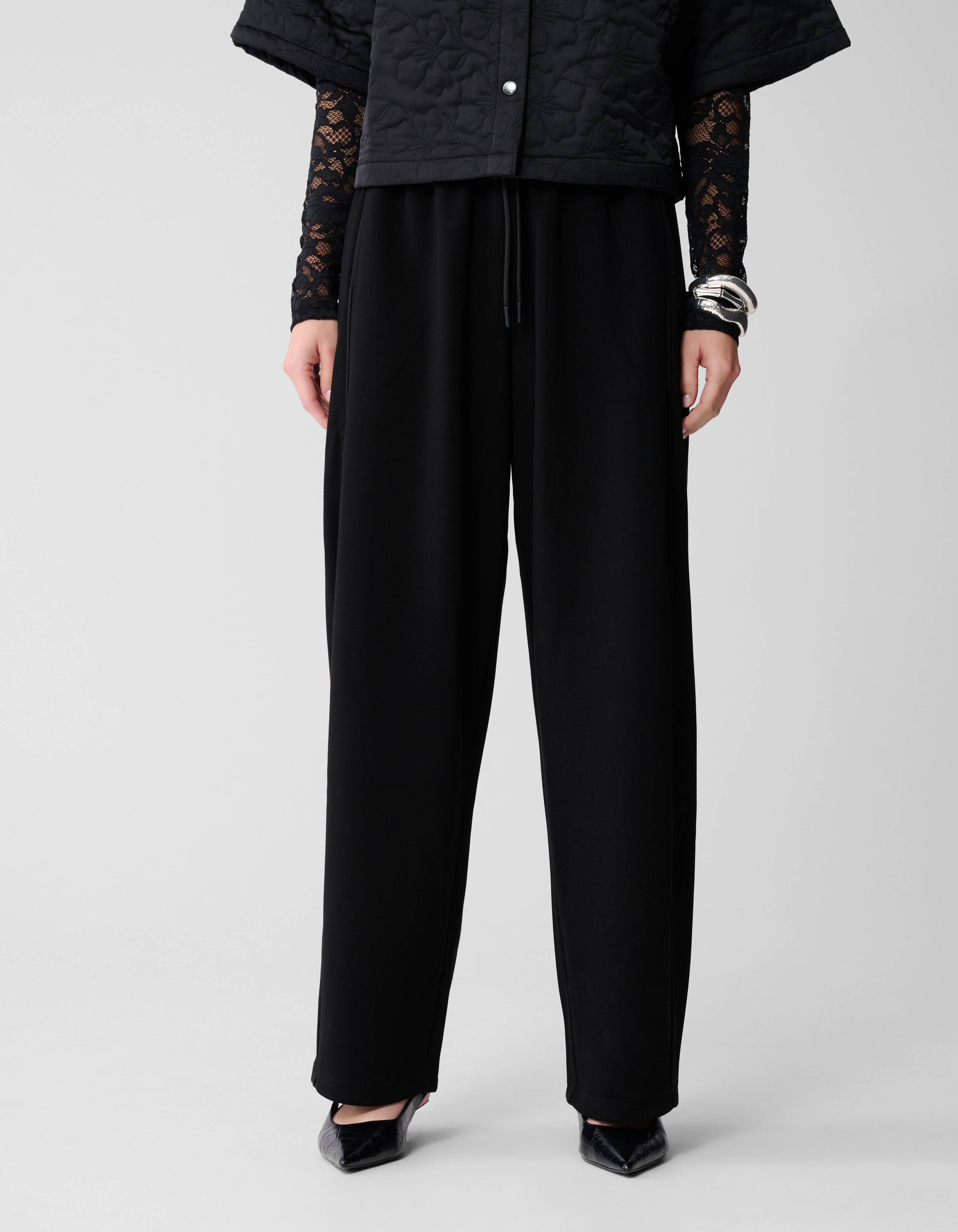 Barrel Fit Jogger Hose Schwarz SHOEBY WOMEN