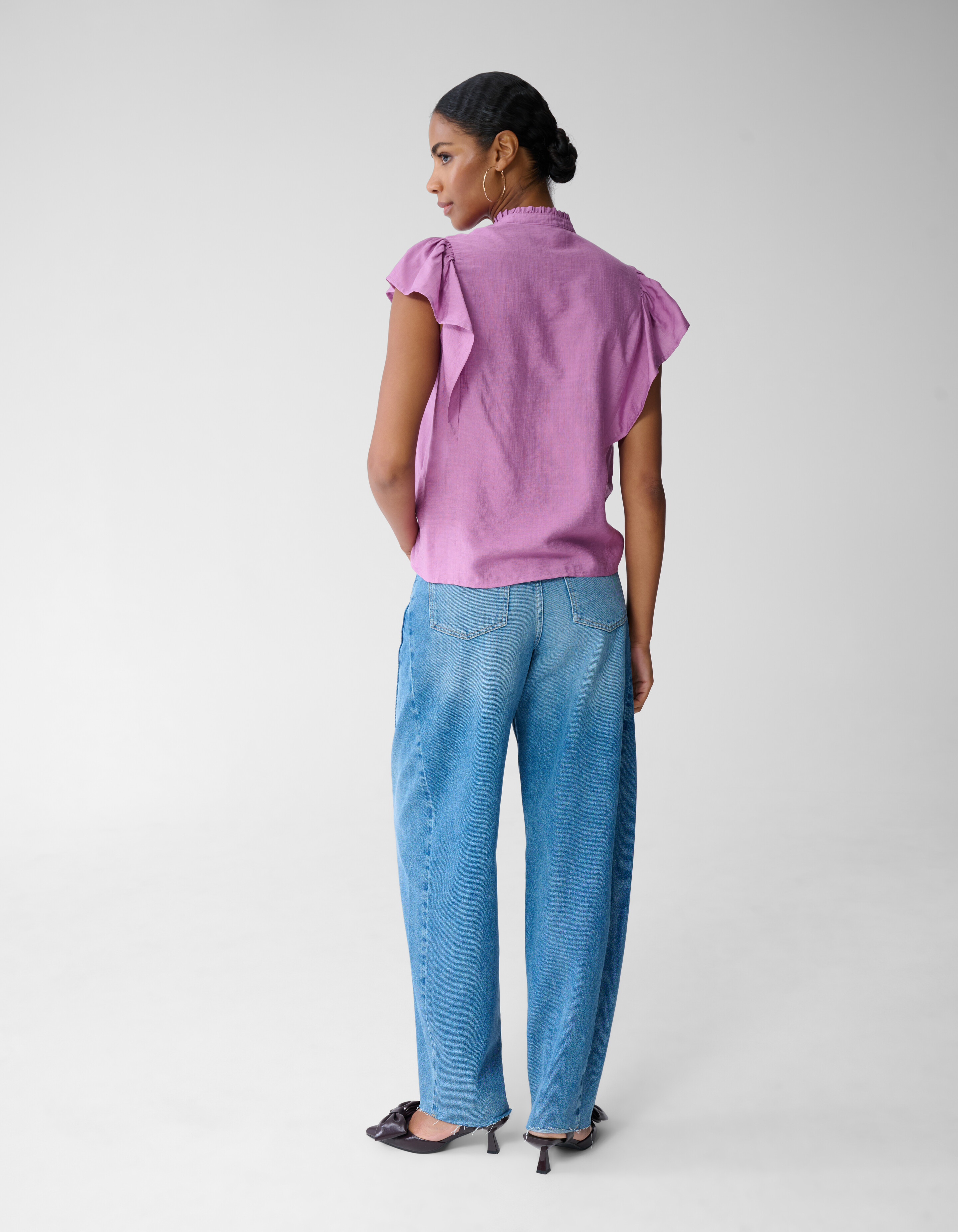 Rüschentop Rosa SHOEBY WOMEN