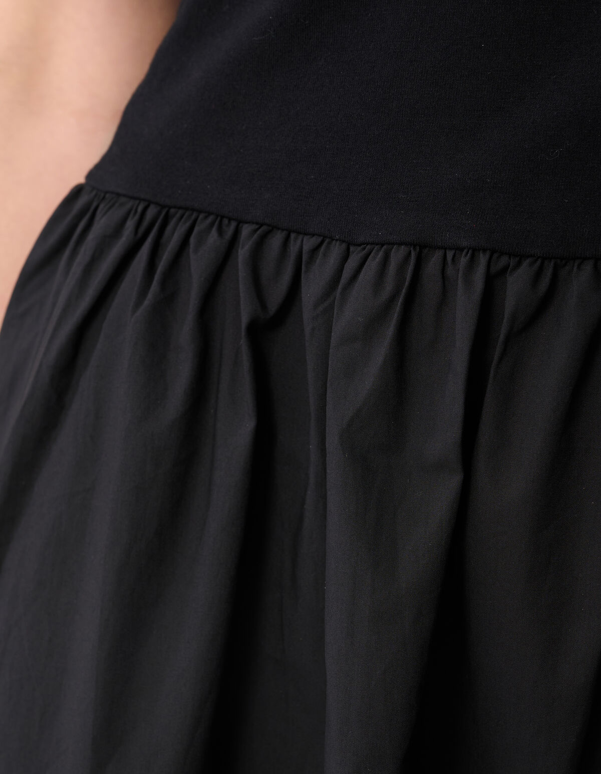 Schulterfreies Maxikleid Schwarz SHOEBY WOMEN