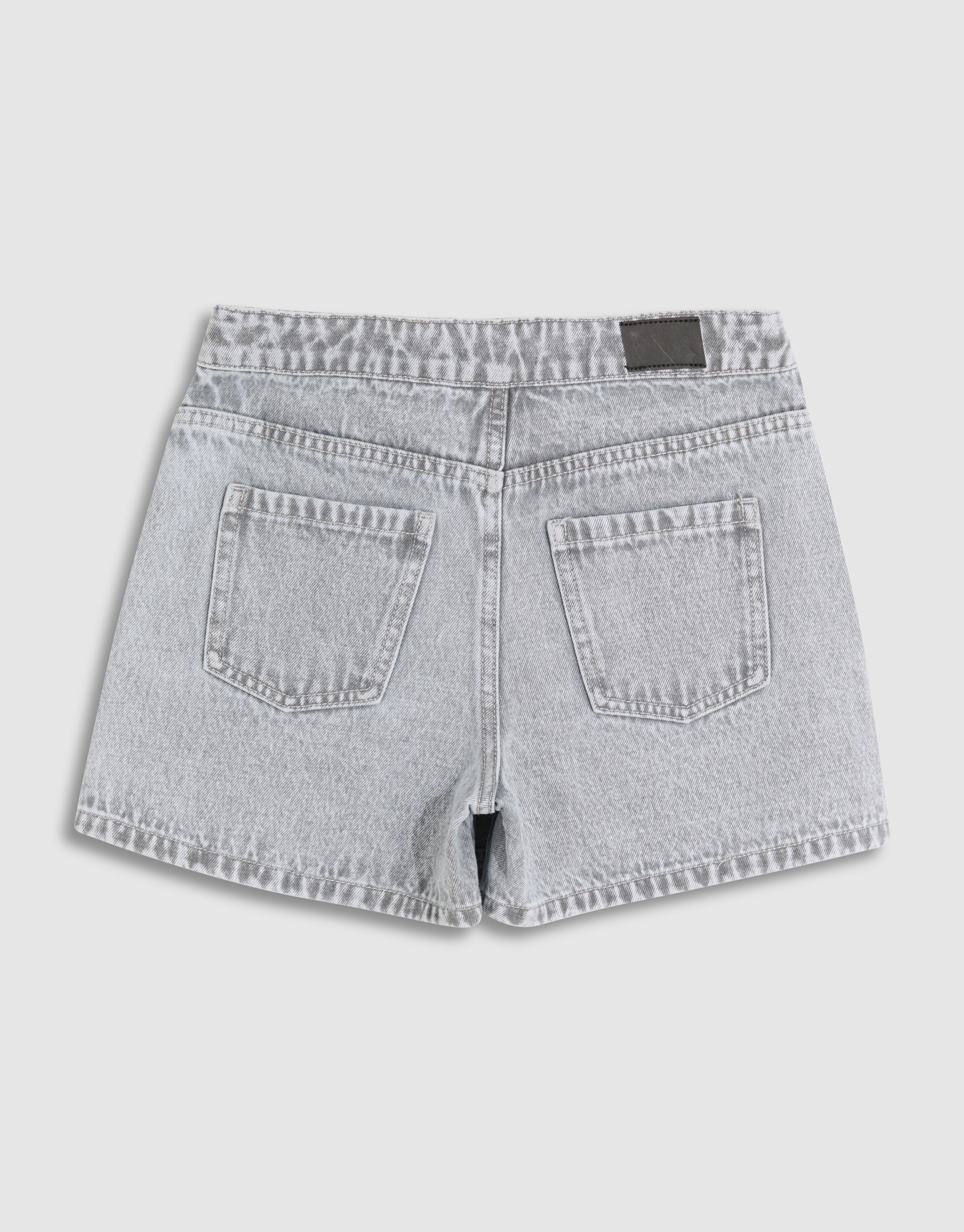 Herz-Wickelrock Hellgrau SHOEBY GIRLS