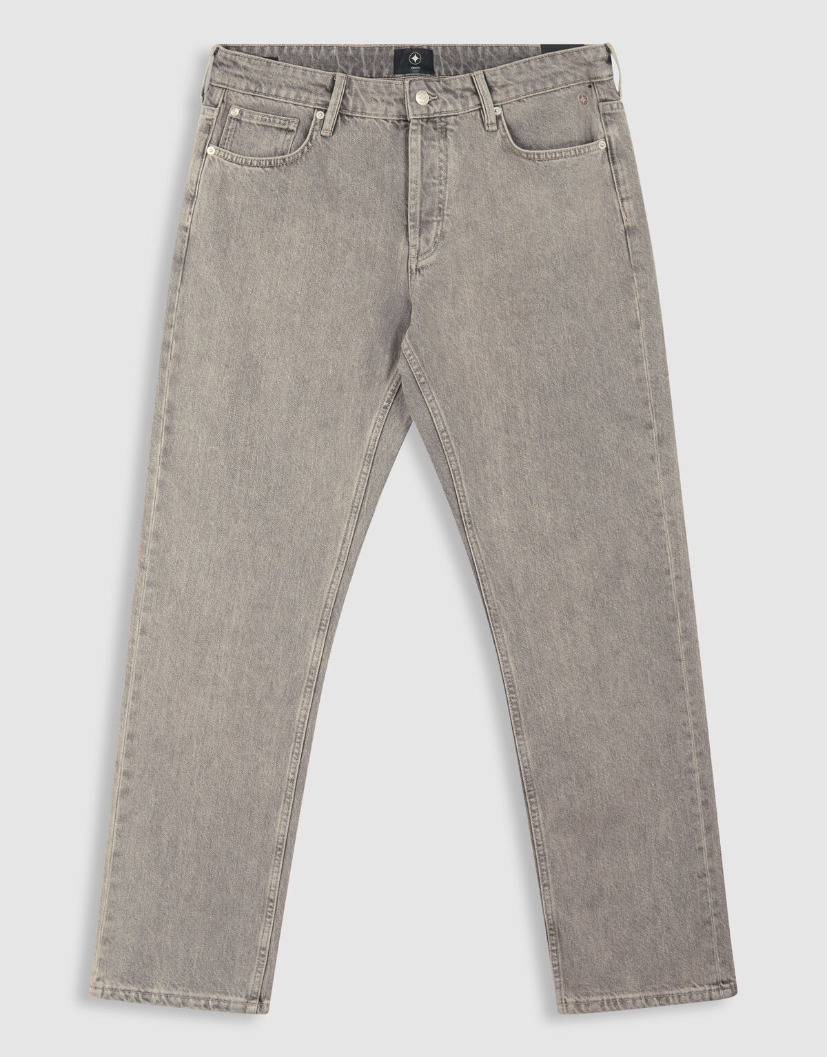 Moderne Straight-Fit-Jeans Sand L32 SHOEBY MEN