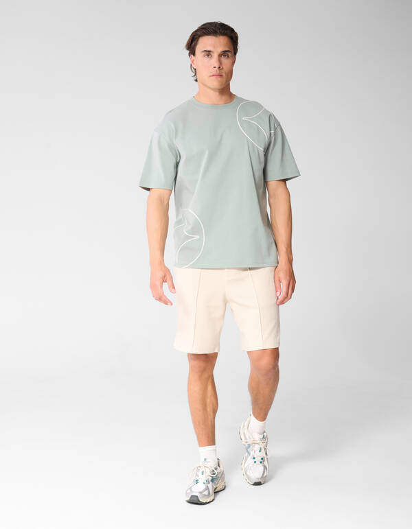 Struktur Regular Fit Shorts Sand SHOEBY MEN