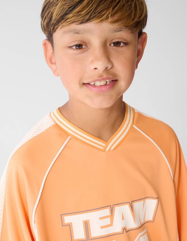 Baseball-T-Shirt Orange SHOEBY BOYS