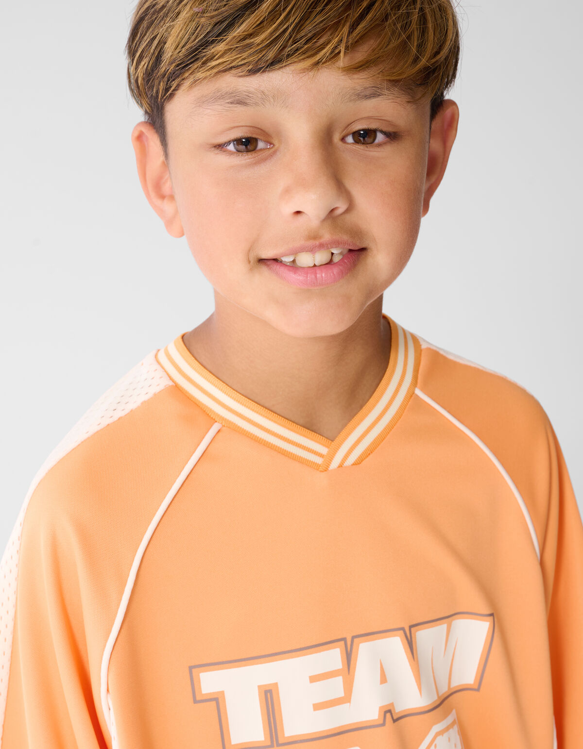Baseball-T-Shirt Orange SHOEBY BOYS