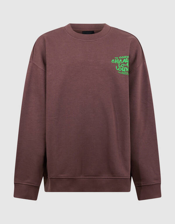 Chicago Artwork Pullover Braun SHOEBY BOYS