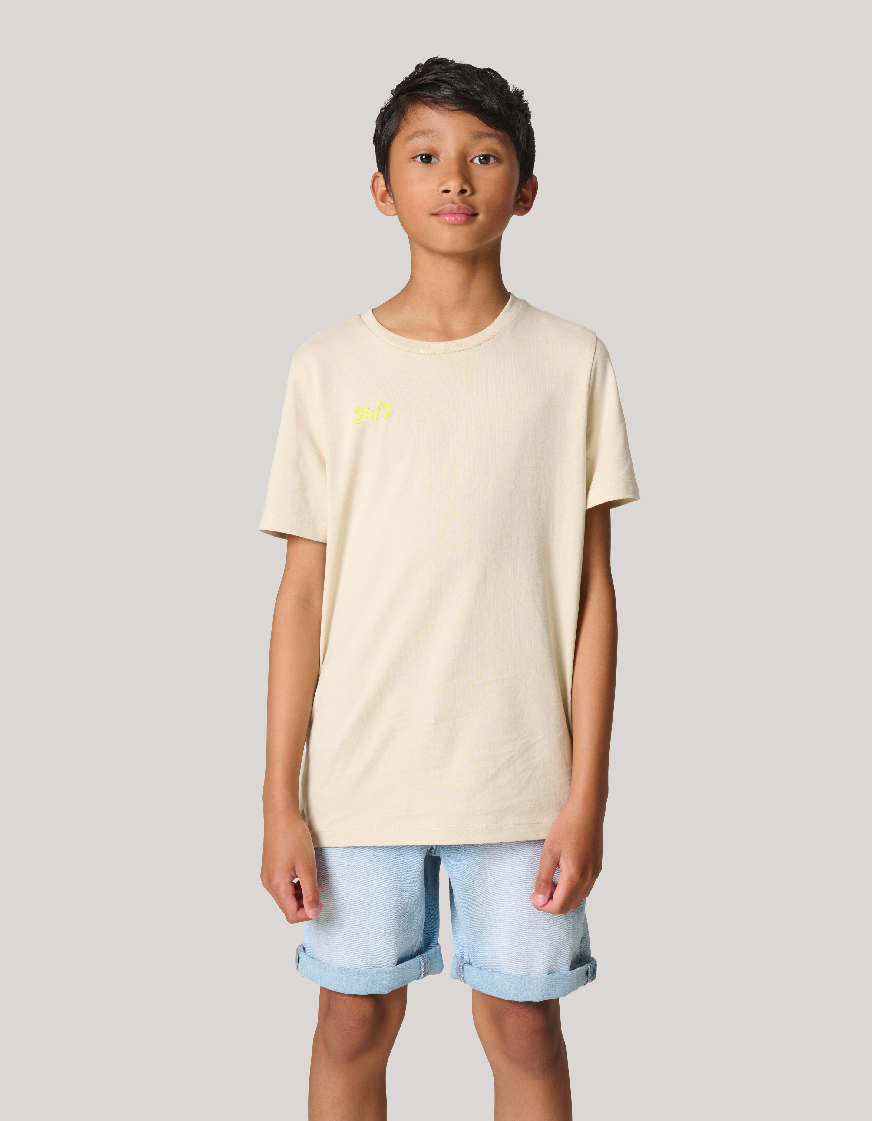 Artwork T-shirt Beige SHOEBY BOYS