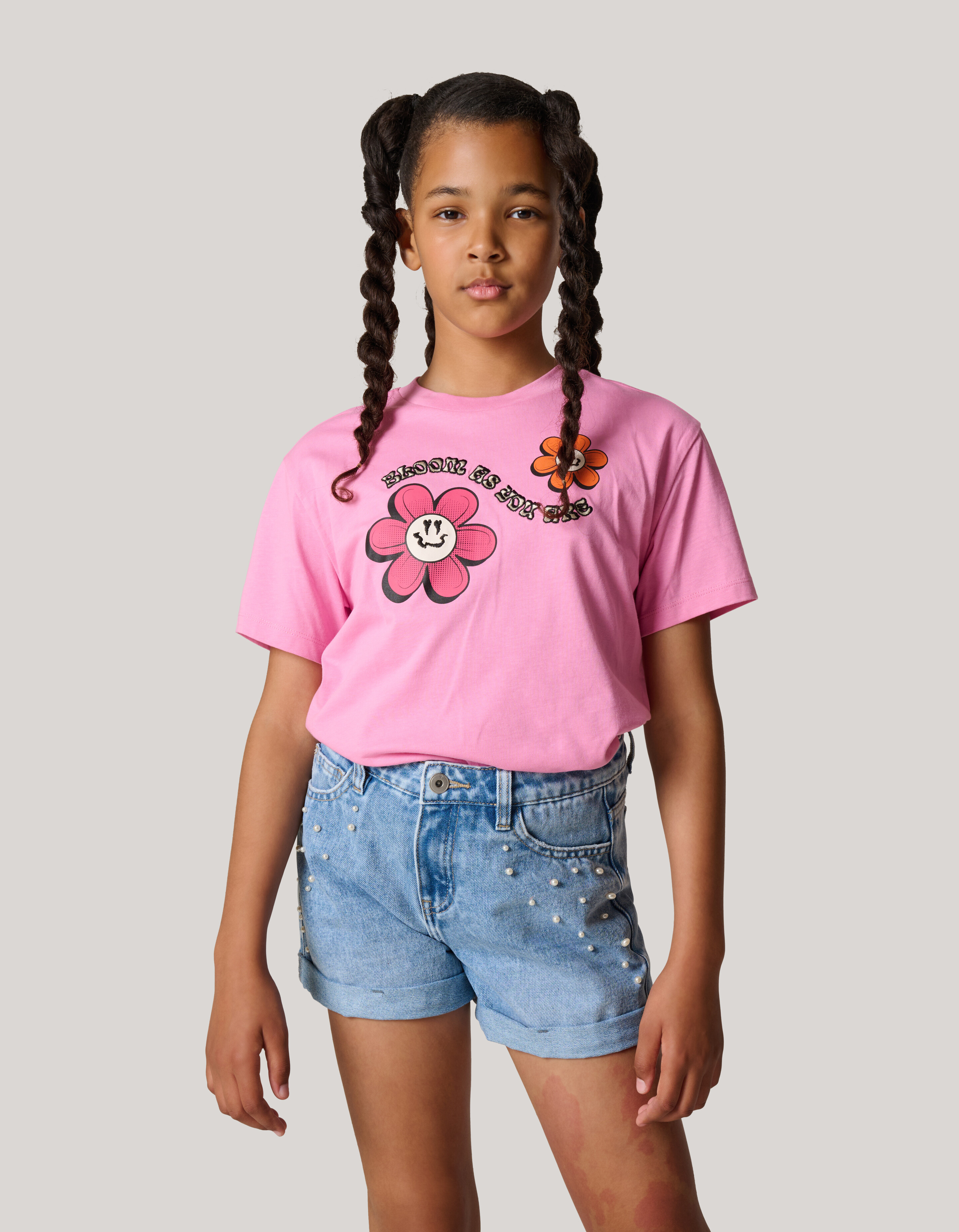 Artwork T-shirt Roze SHOEBY GIRLS