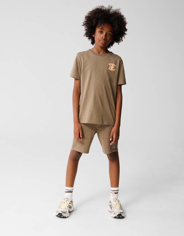 Venedig Kunstwerk T-shirt Braun SHOEBY BOYS