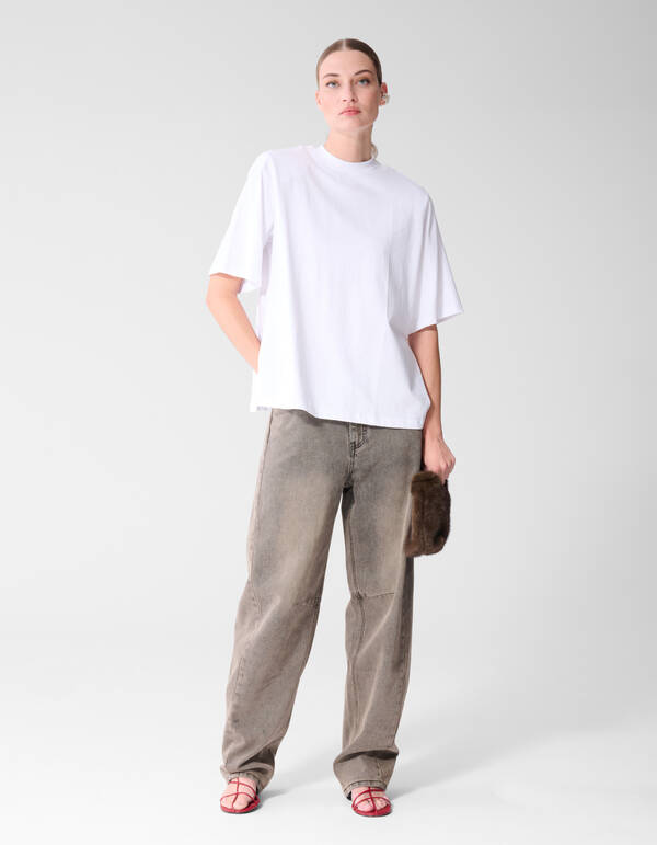 Graue Jeans mit taillierter Passform SHOEBY WOMEN