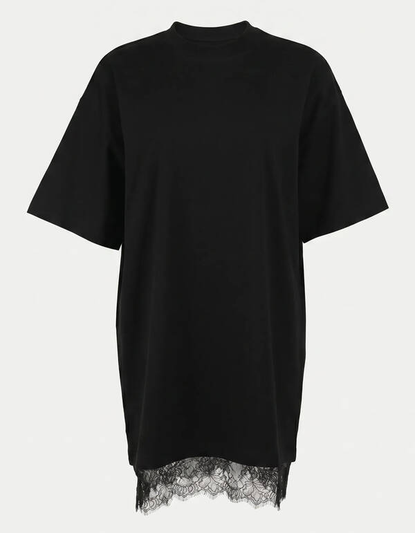 Kanten Mini Kleid Schwarz SHOEBY WOMEN