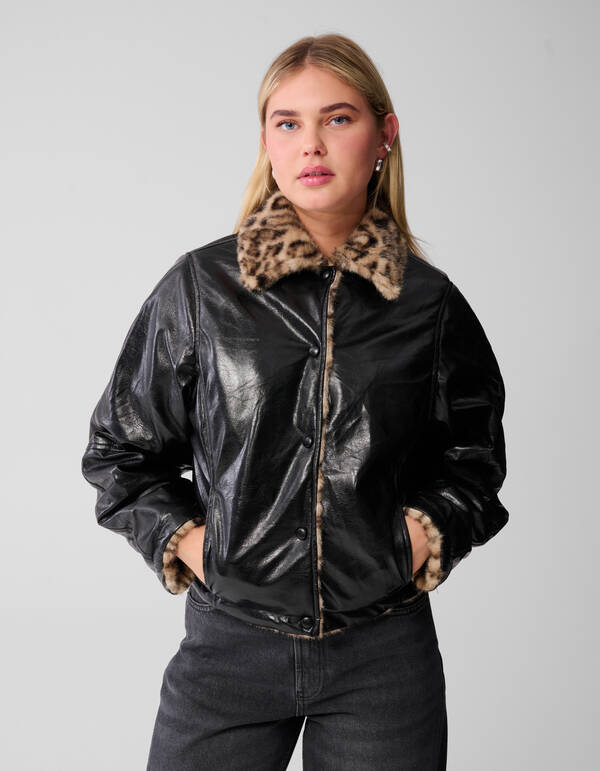 Wendbarer Jaguar Jack Braun/Schwarz SHOEBY WOMEN