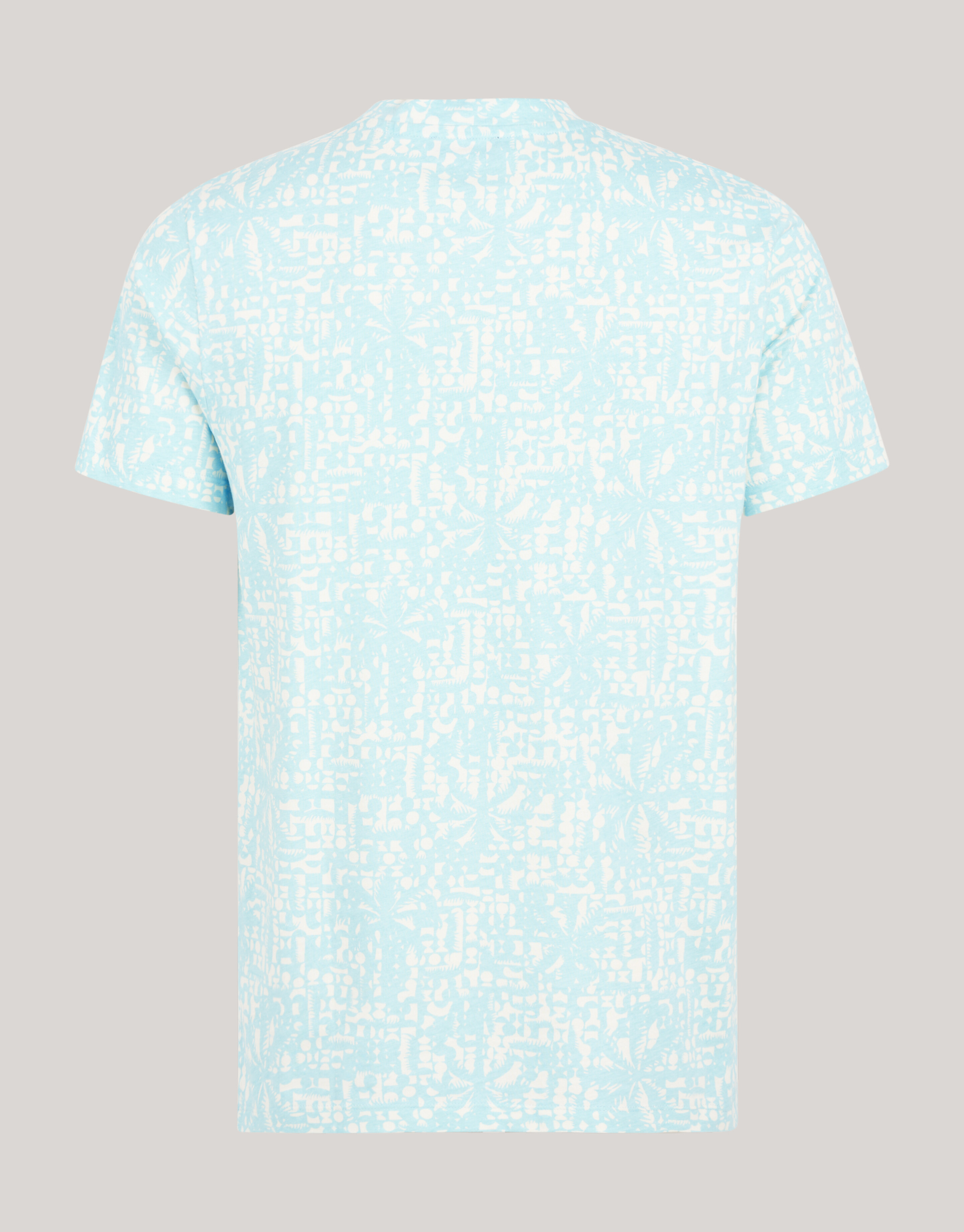 Bedrucktes T-shirt Hellblau SHOEBY MEN