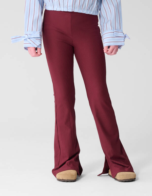 Leggings mit geripptem, ausgestelltem Schnitt Dunk SHOEBY GIRLS
