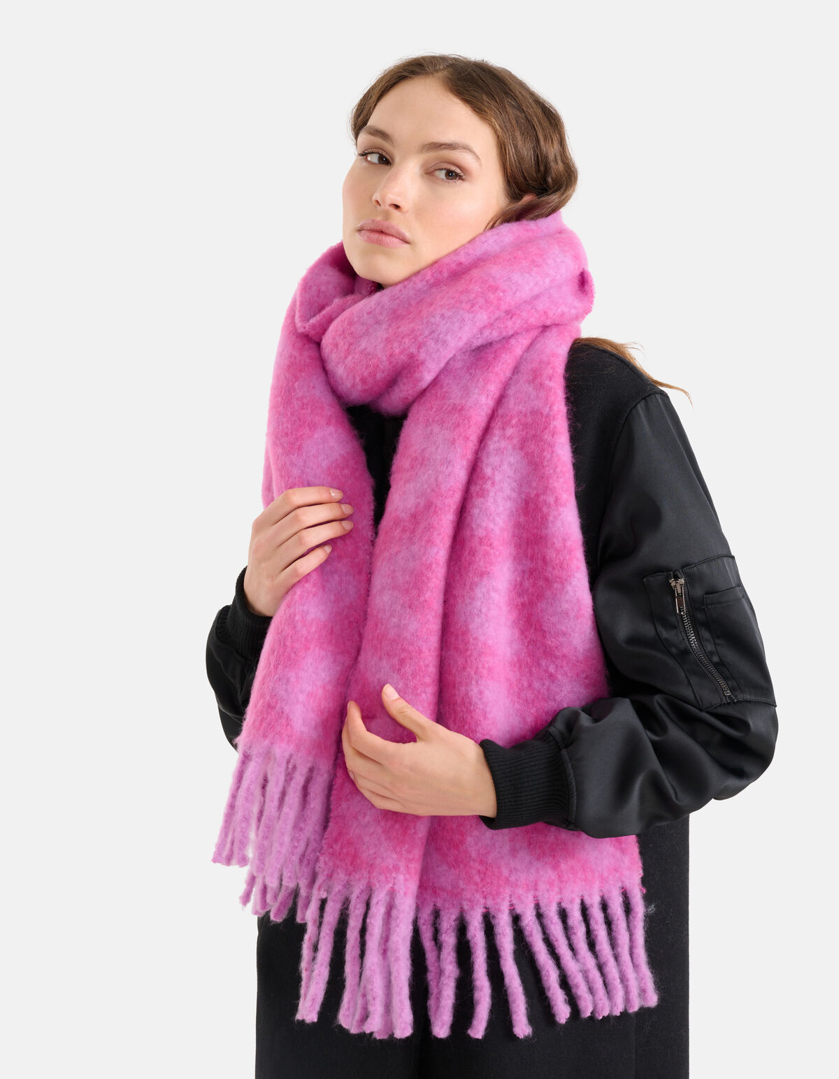 Strickschal Rosa SHOEBY ACCESSOIRES