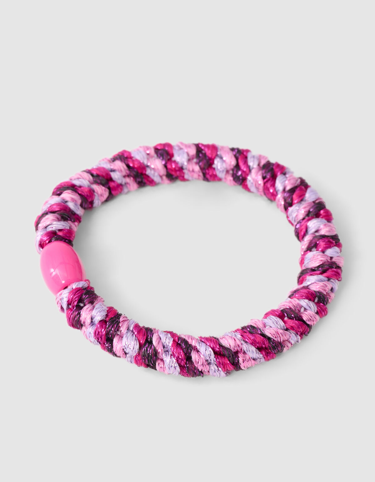 Lurex Haarelastiek Paars/ Roze SHOEBY ACCESSOIRES