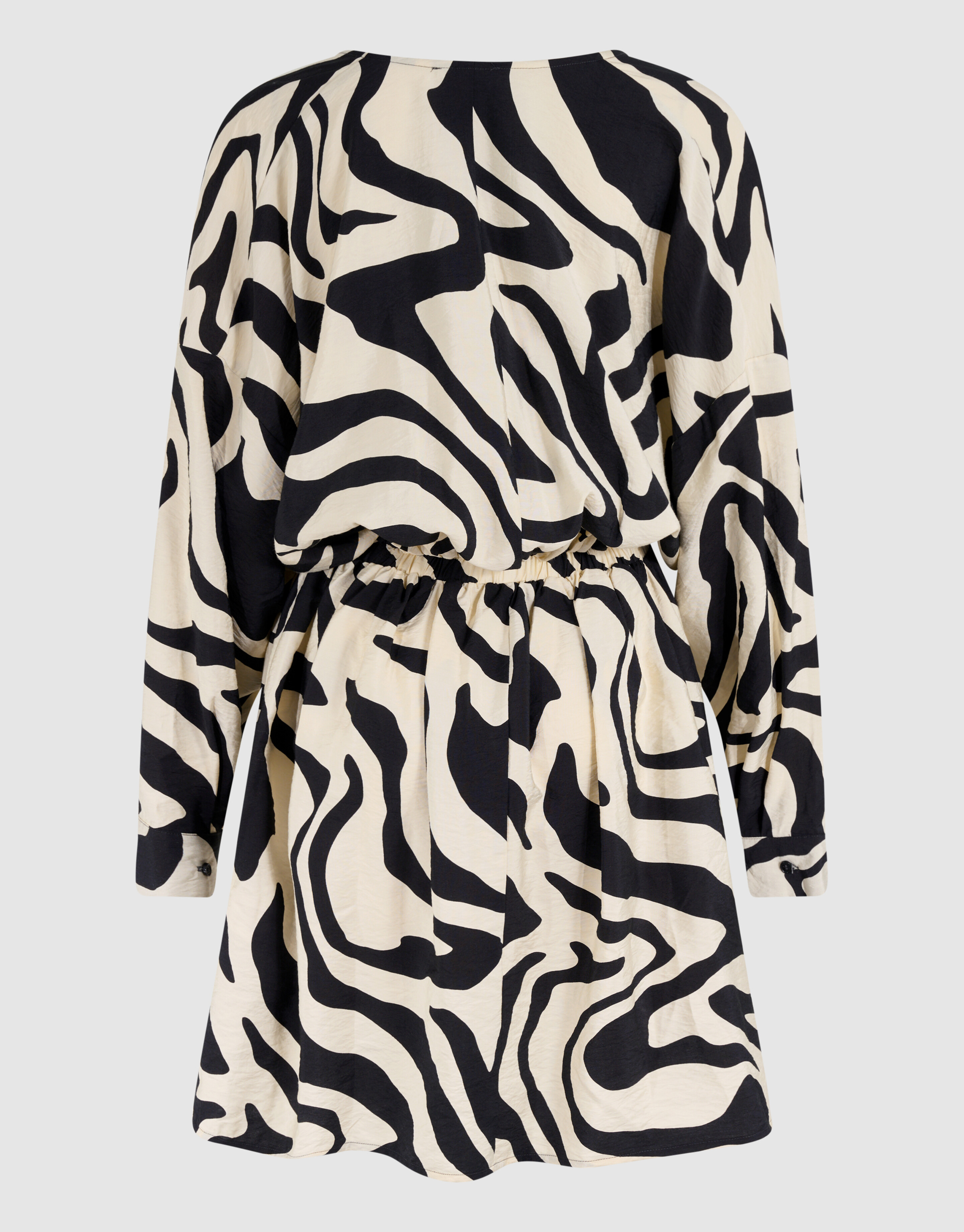 Zebra-Minikleid Schwarz SHOEBY WOMEN