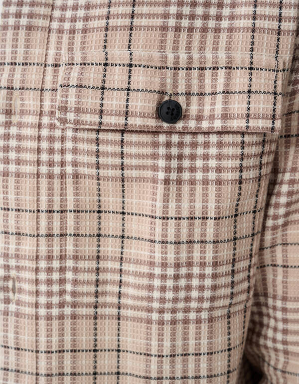 Ruiten Overshirt Sand SHOEBY MEN