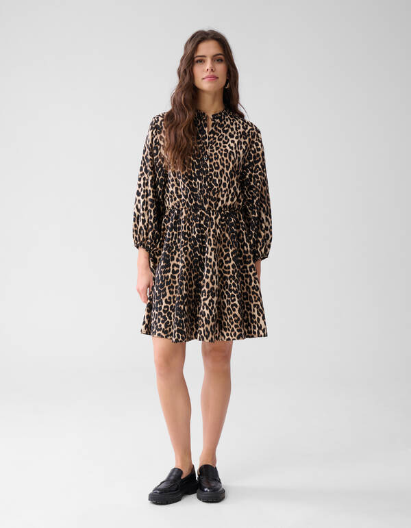 Leoparden-Minikleid Braun SHOEBY WOMEN