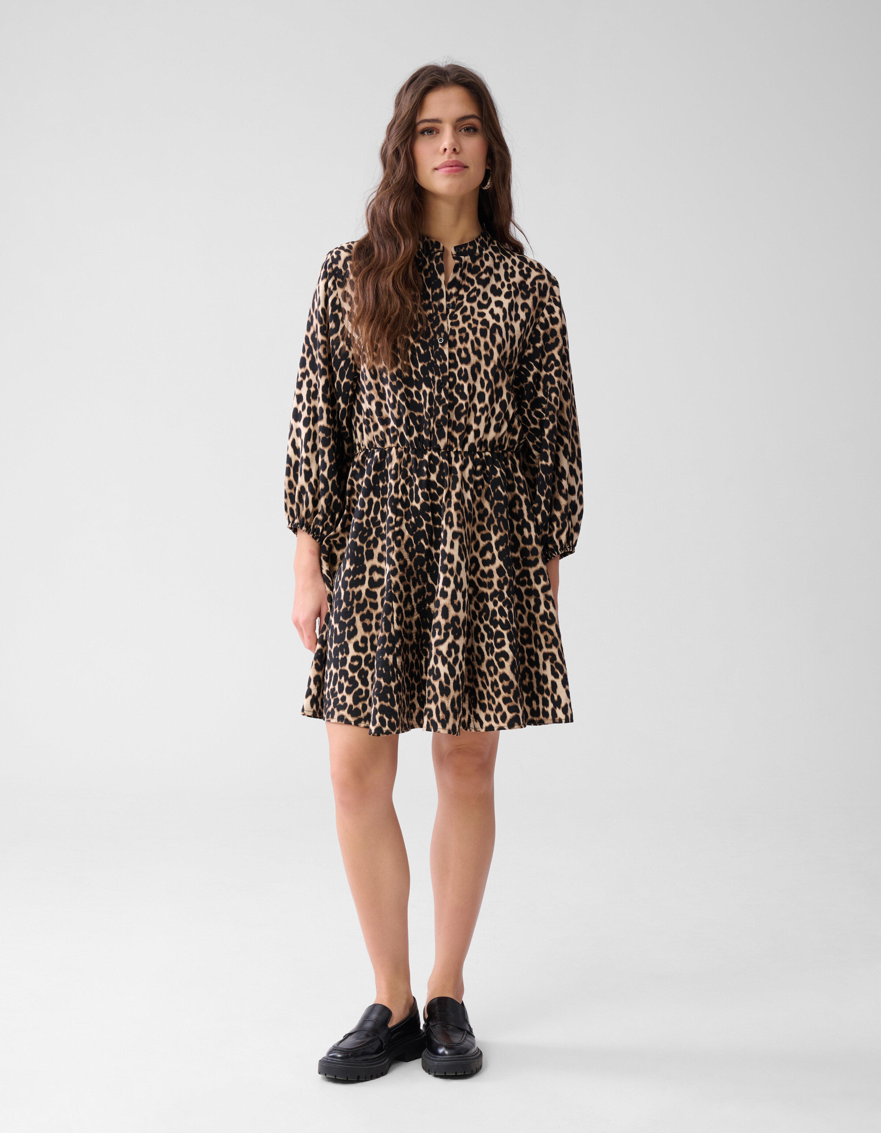 Leoparden-Minikleid Braun SHOEBY WOMEN