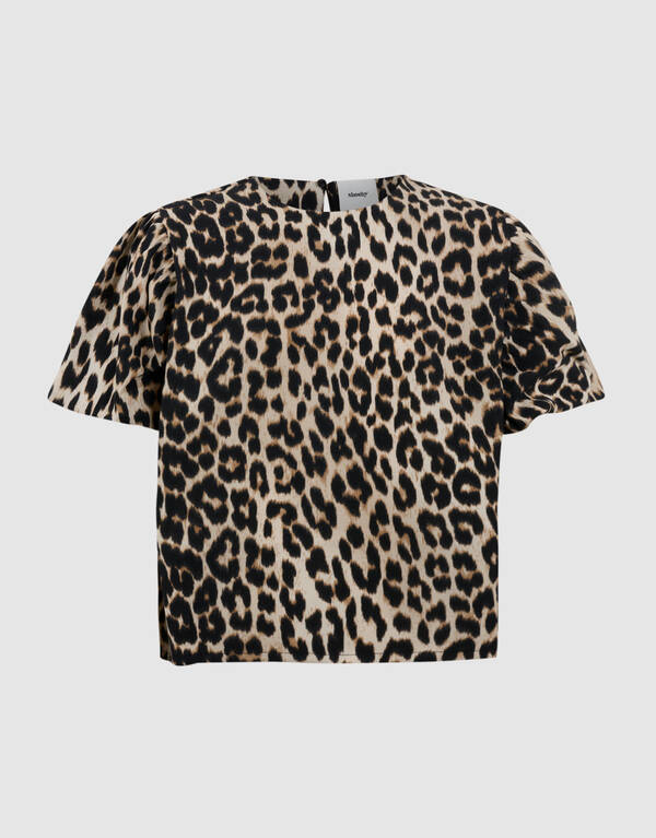 Leopard Drehverschluss Hellbraun SHOEBY GIRLS