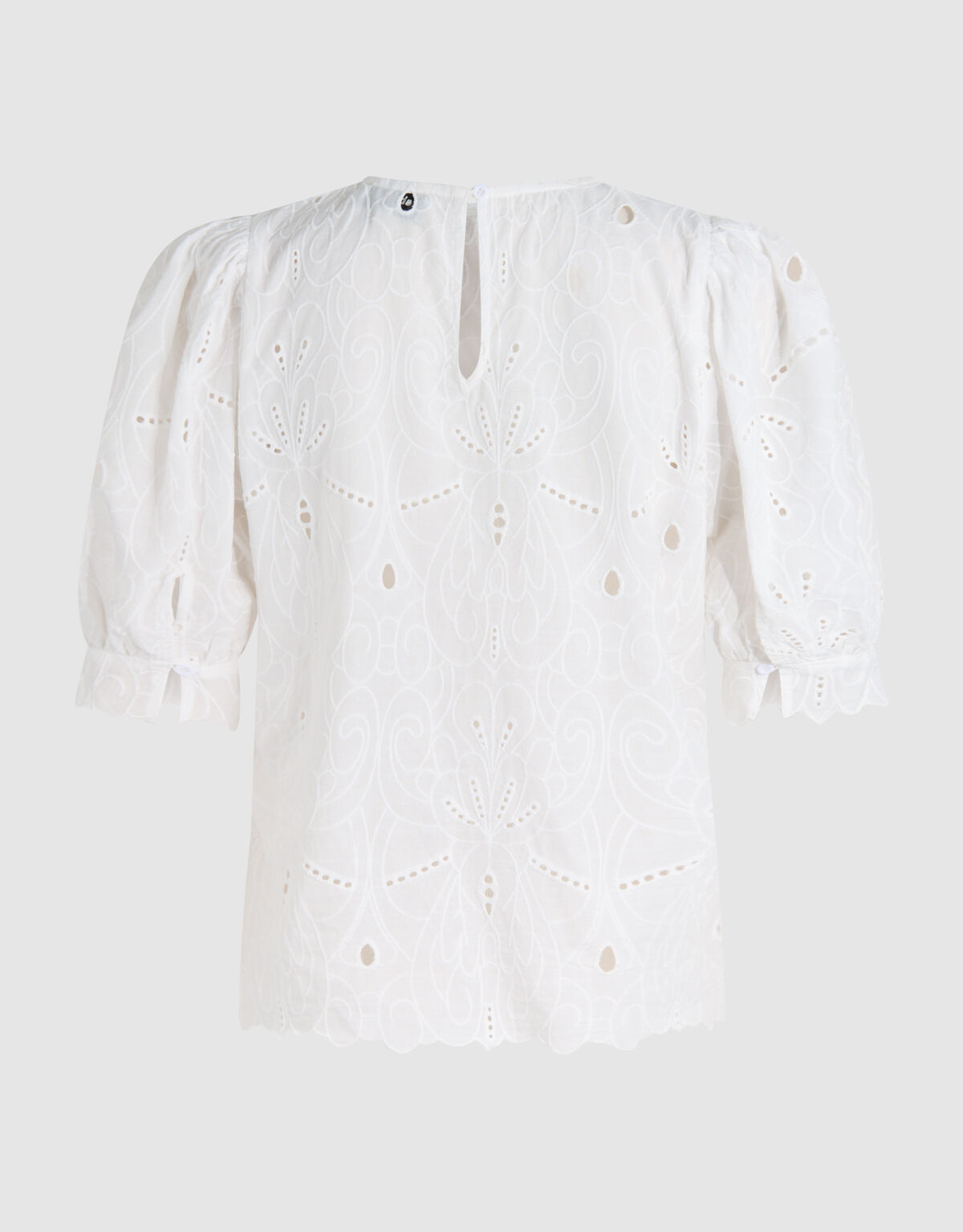 Besticktes Top Off White By Fred SHOEBY WOMEN