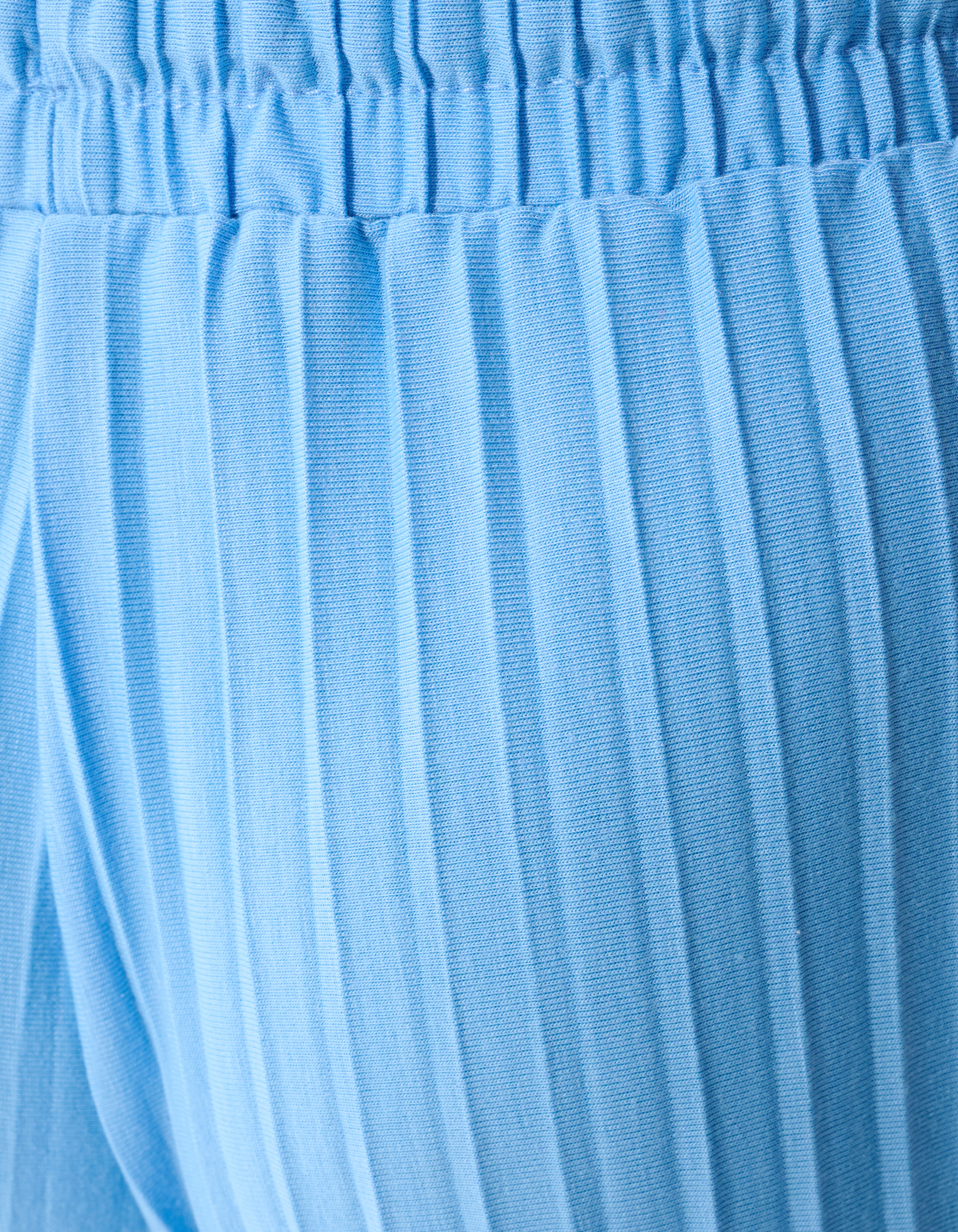 Pliss&eacute; Weite-Hose Blau SHOEBY GIRLS