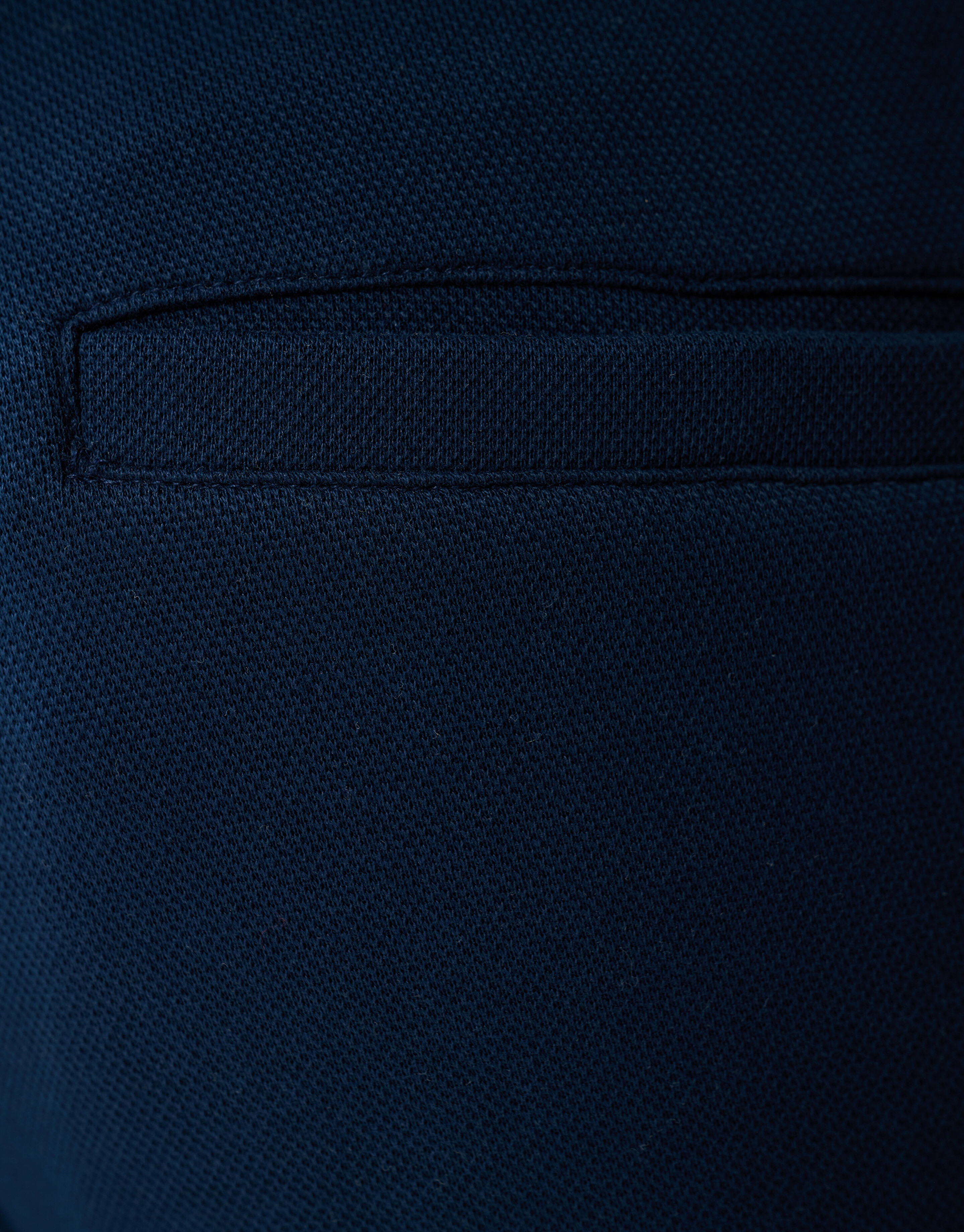 Piqu&eacute; Logo Shorts Blau SHOEBY MEN