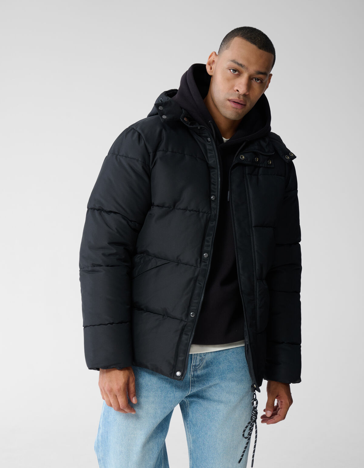 Pufferjacke Schwarz SHOEBY MEN