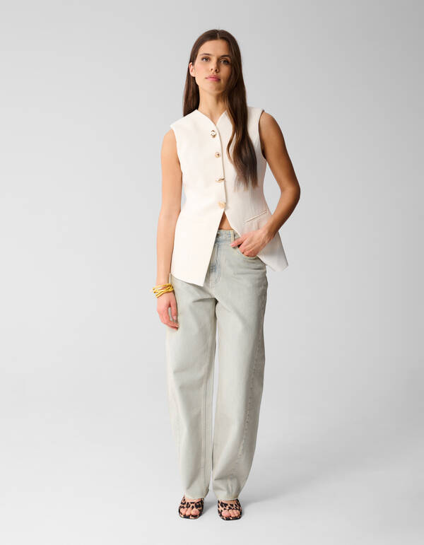 Balloon Fit Jeans gebleicht SHOEBY WOMEN