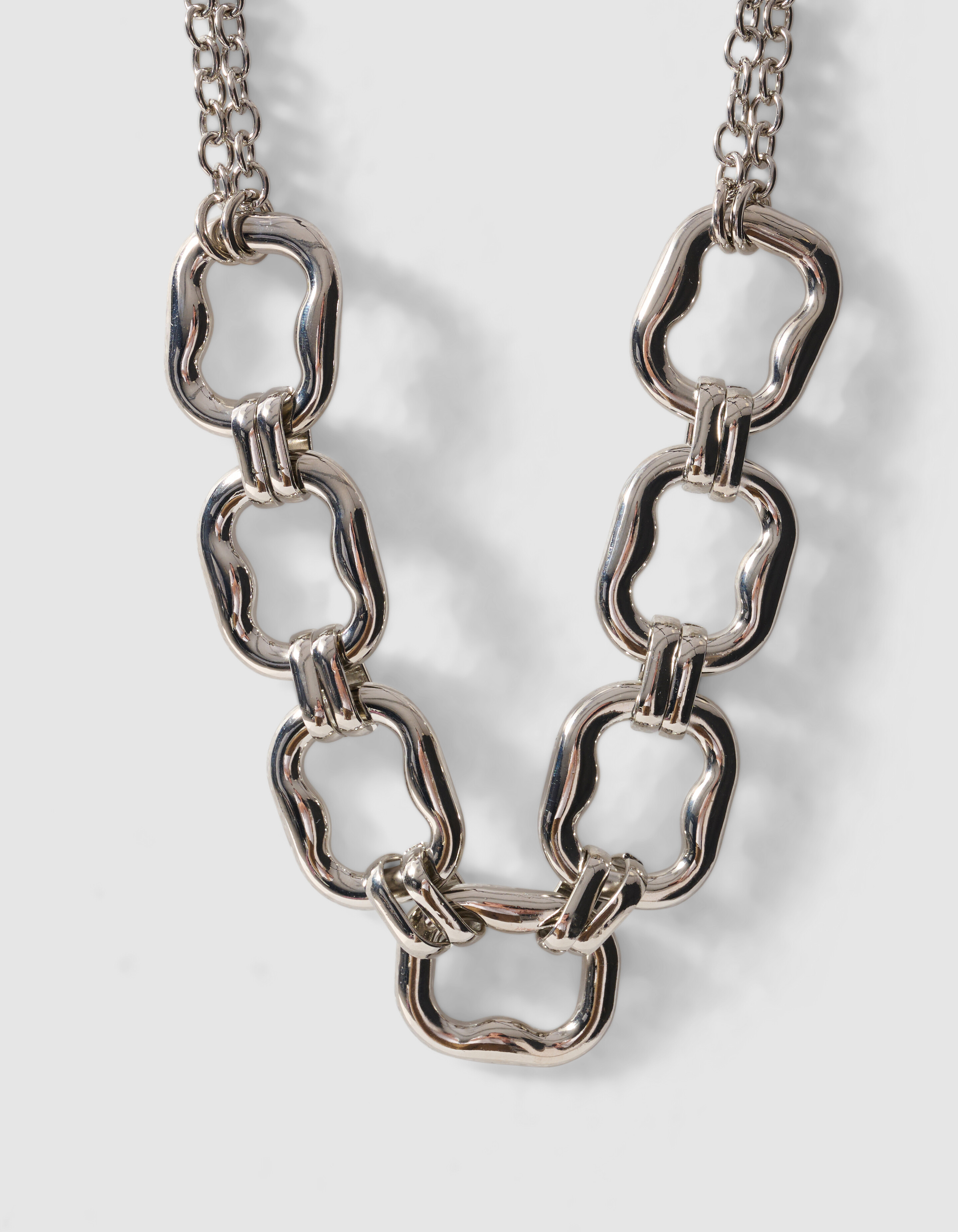 Square Ketting Zilver SHOEBY ACCESSOIRES