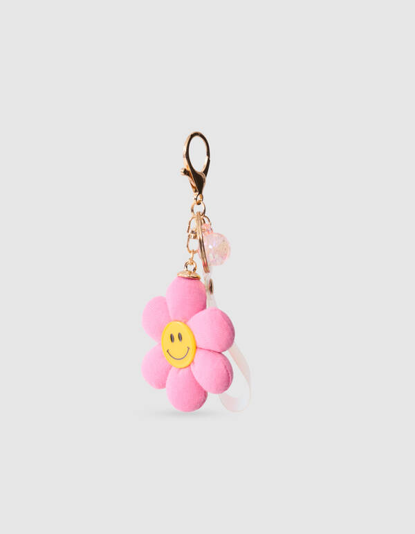 Blume Schlüsselanhänger Rosa SHOEBY ACCESSOIRES