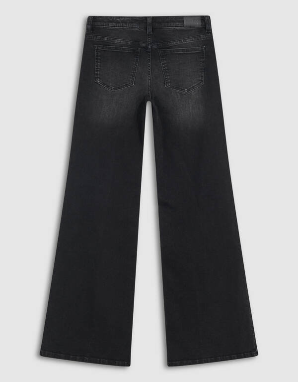 Flared Fit Jeans Schwarz SHOEBY GIRLS