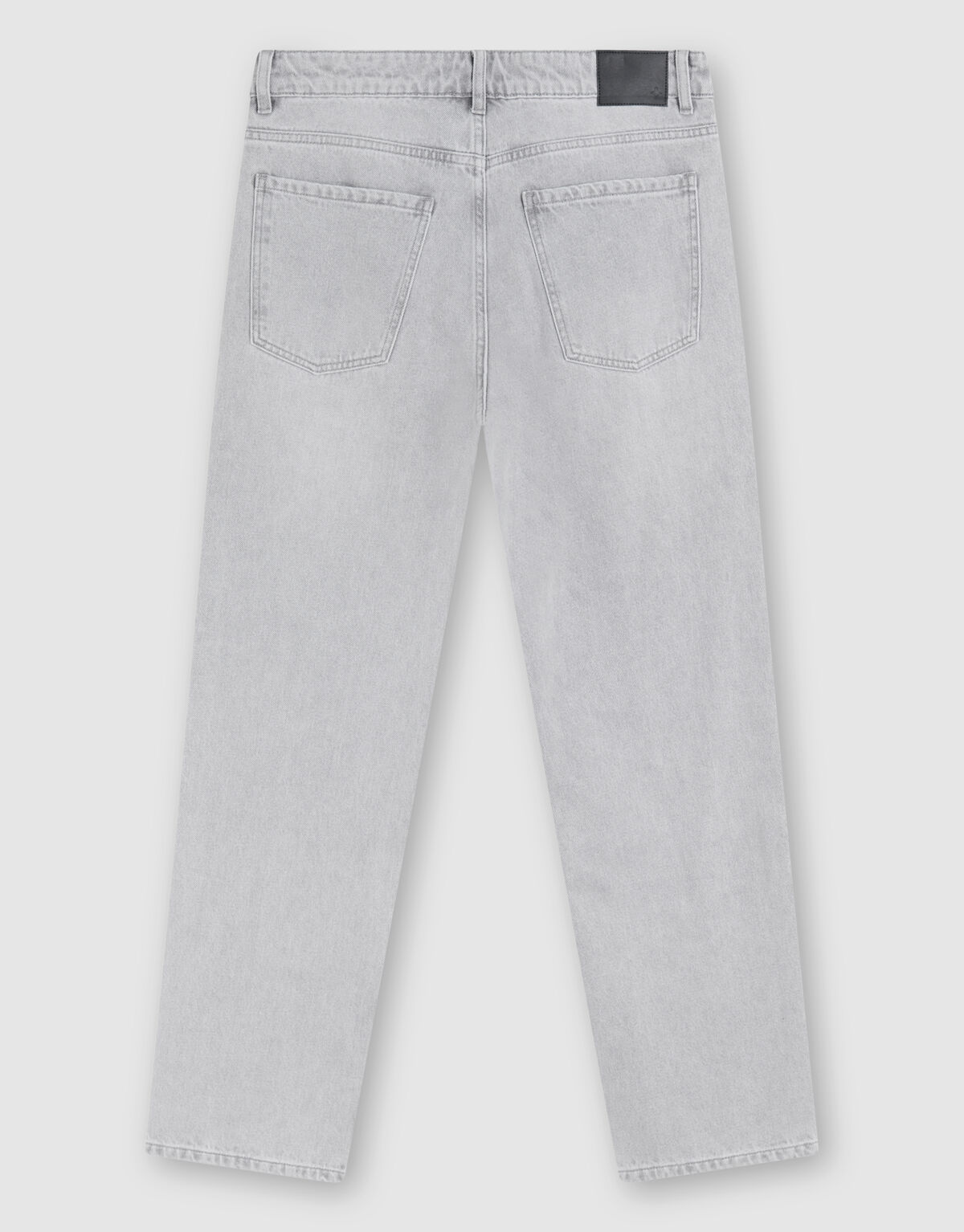 Lockere Tapered Fit Jeans Hellgrau L32 SHOEBY MEN