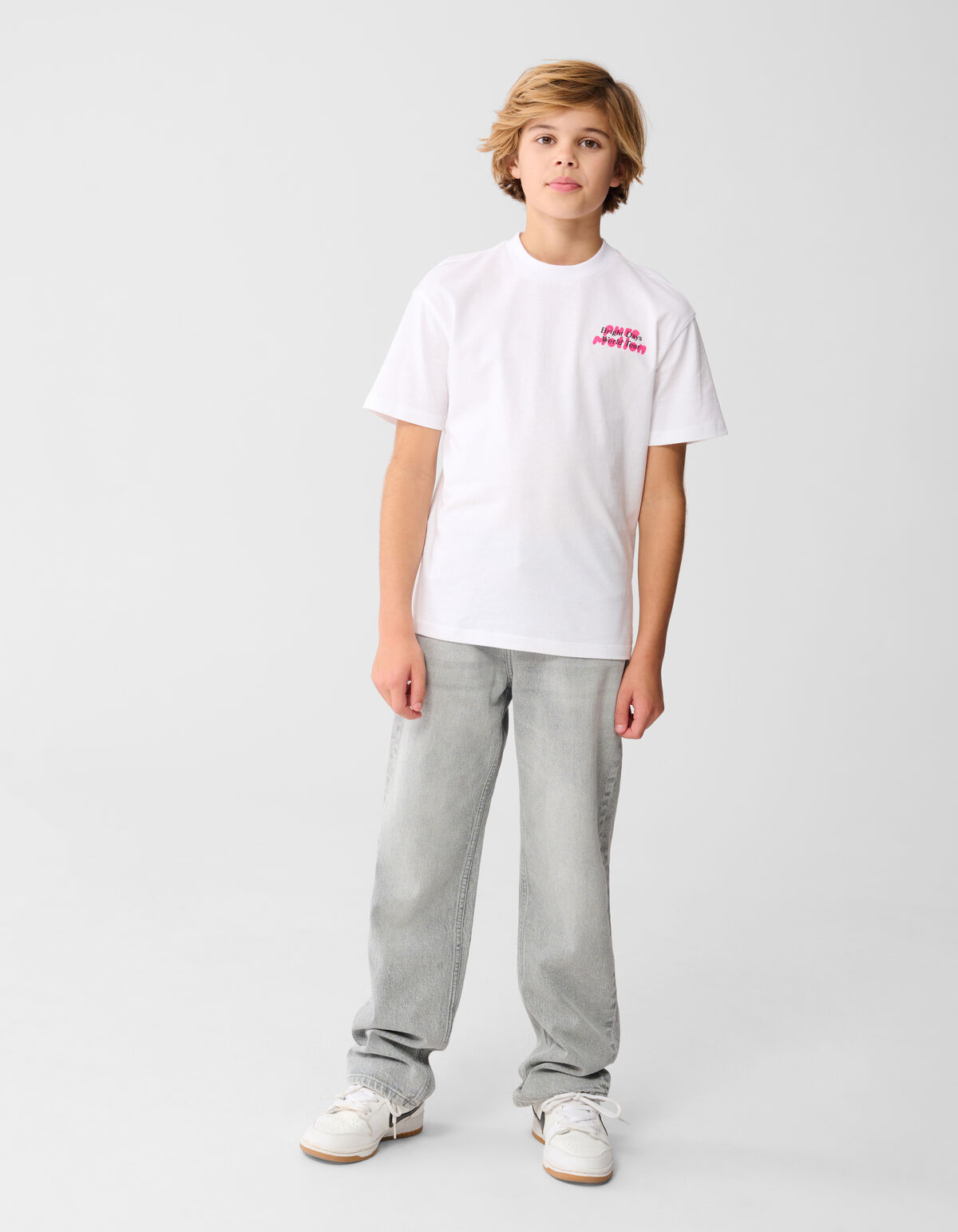 Tour Artwork T-Shirt Wei&szlig; SHOEBY BOYS