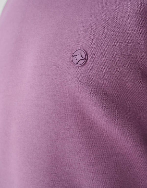 Badge Pullover Lila SHOEBY MEN