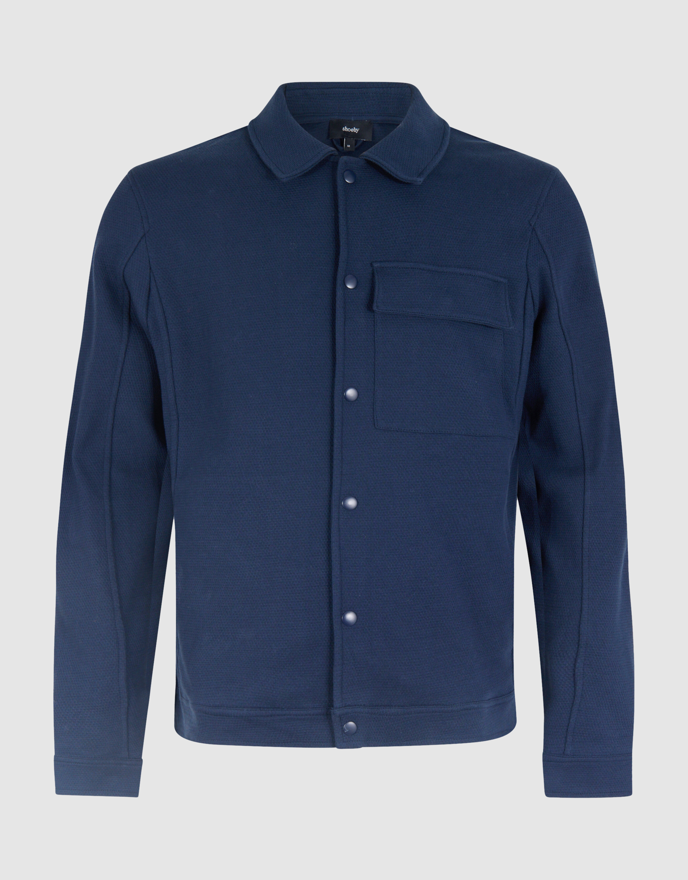Piqué-Jacke Dunkelblau SHOEBY MEN