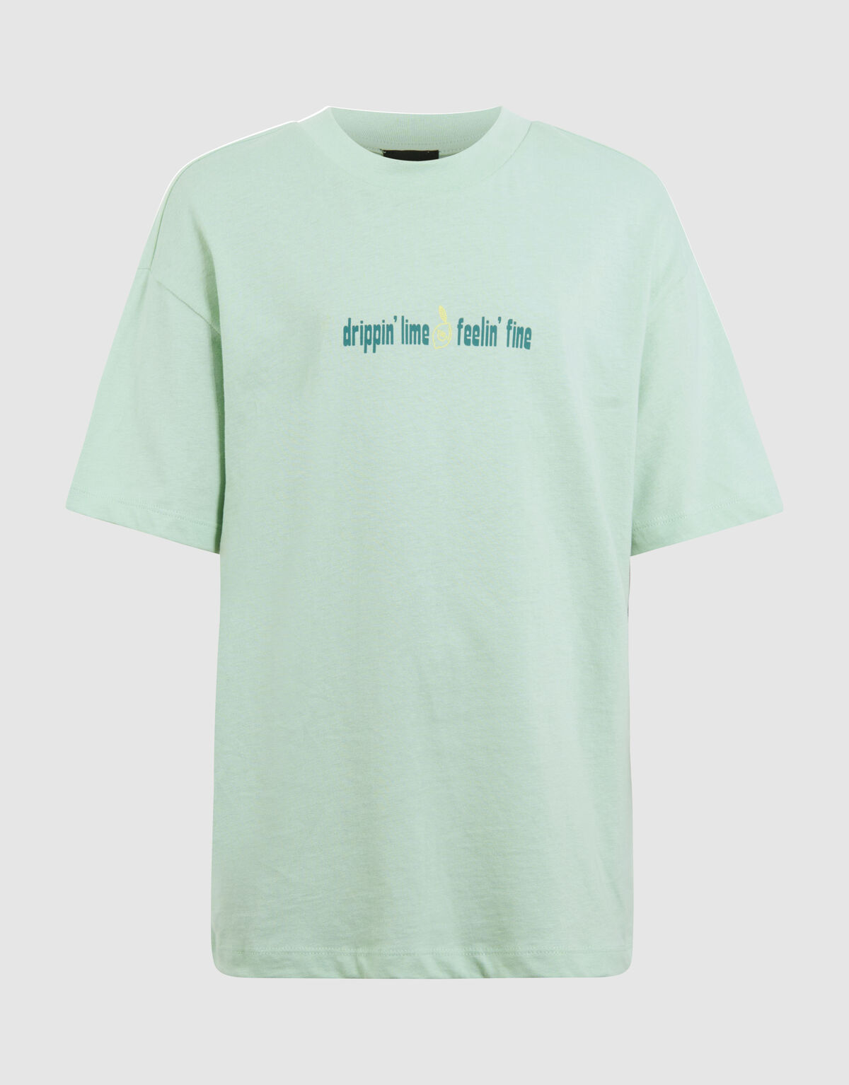 Dripping Artwork T-Shirt Hellgr&uuml;n SHOEBY BOYS