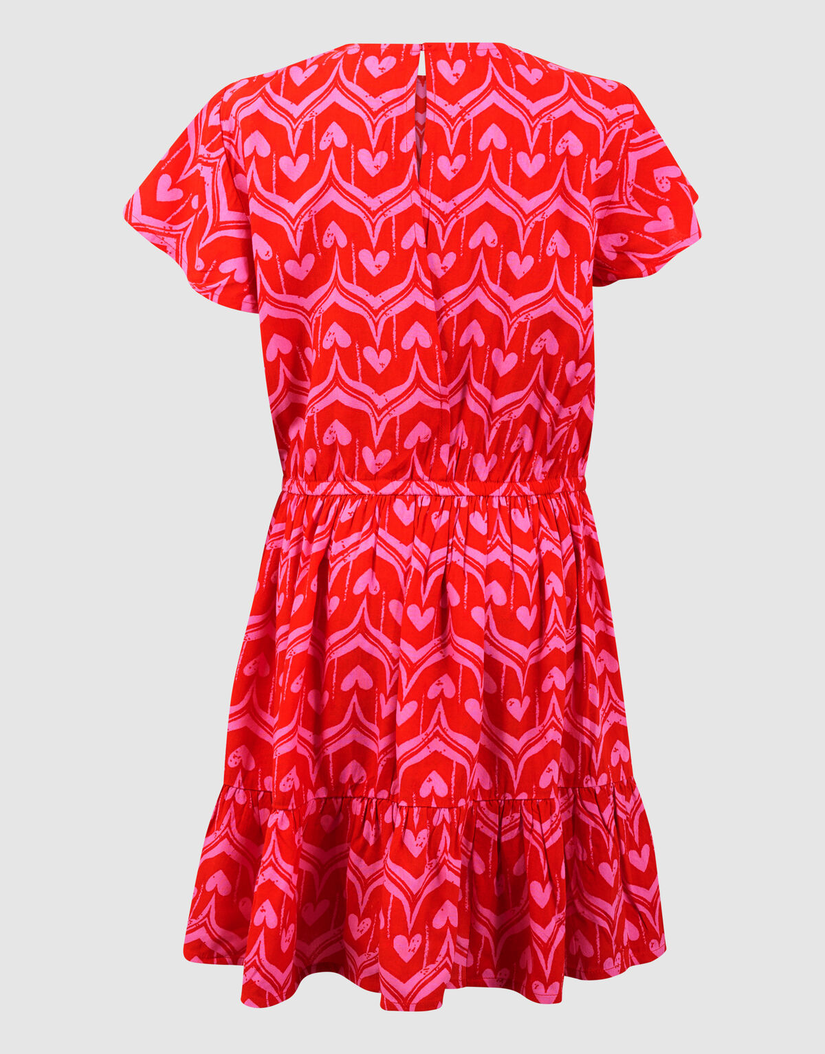 Herzprint Mini Kleid Rosa SHOEBY GIRLS