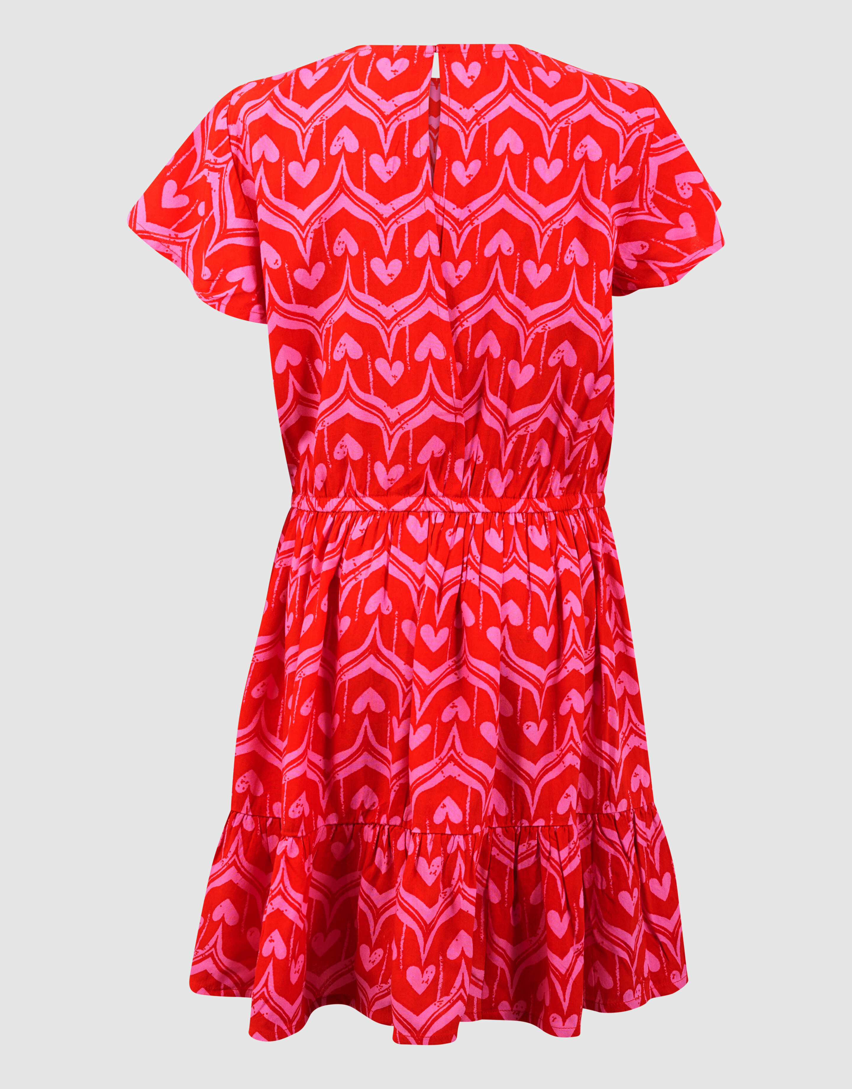 Herzprint Mini Kleid Rosa SHOEBY GIRLS