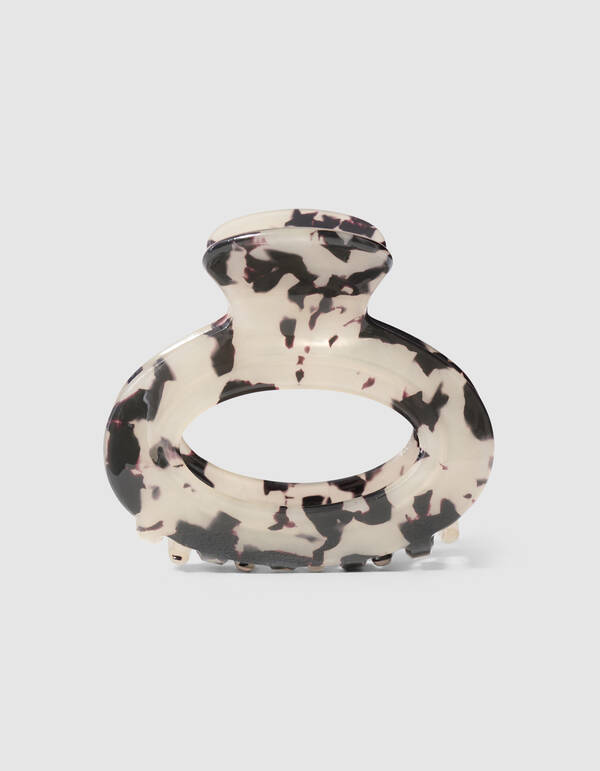 Haarspange Beige/Schwarz SHOEBY ACCESSOIRES