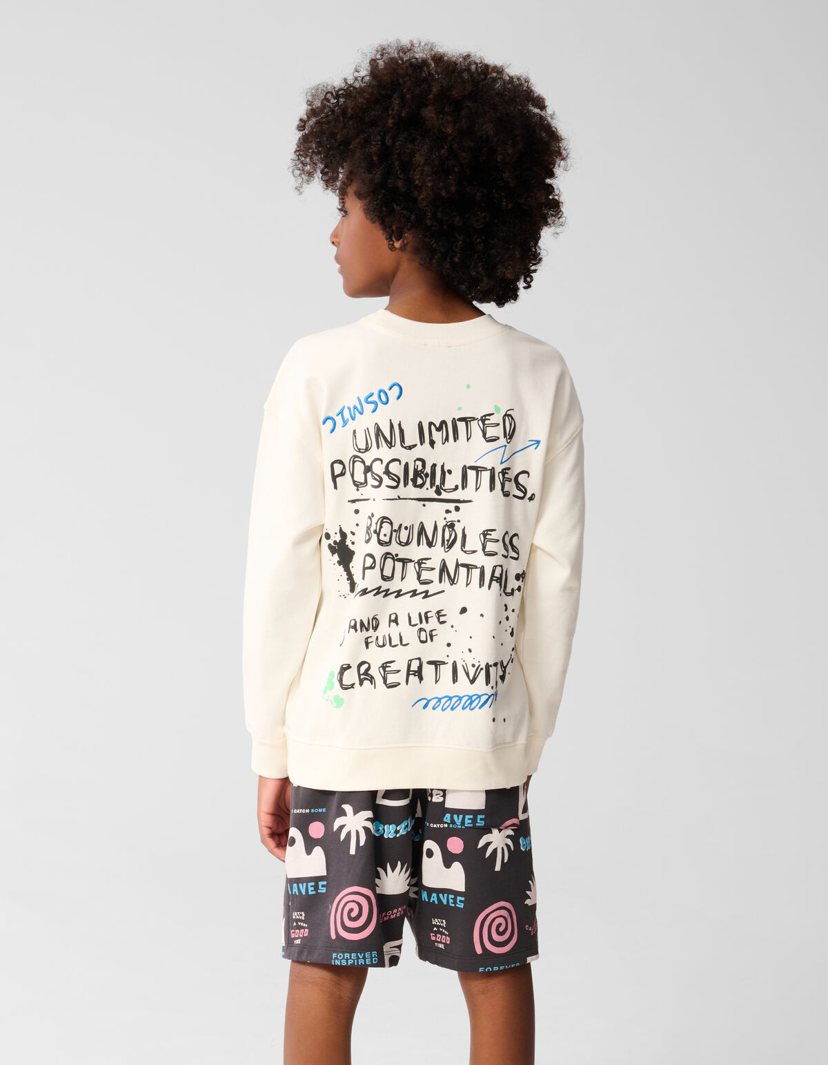 Doodle Pullover Off White SHOEBY BOYS
