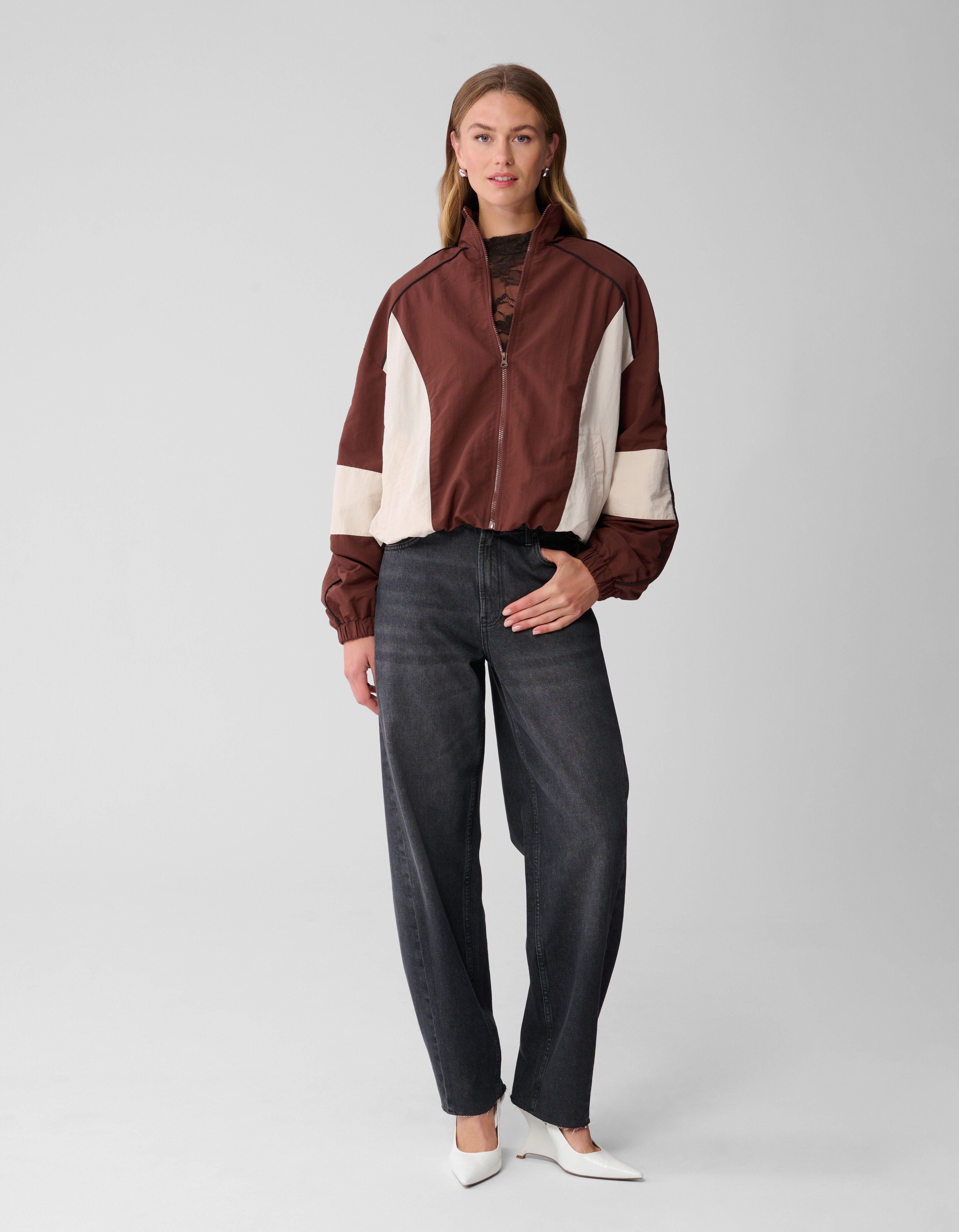 Sportliche Trackjacke Braun SHOEBY WOMEN