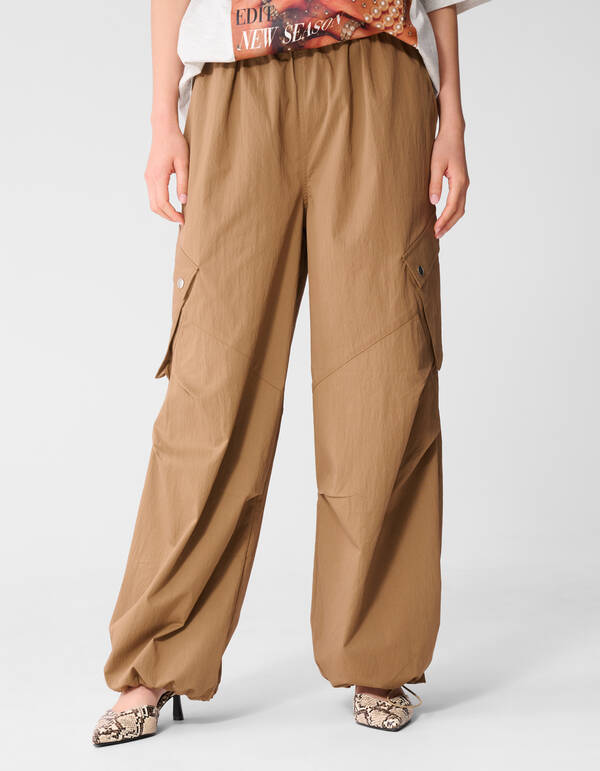 Cargo Balloon Fit Hose Braun SHOEBY WOMEN