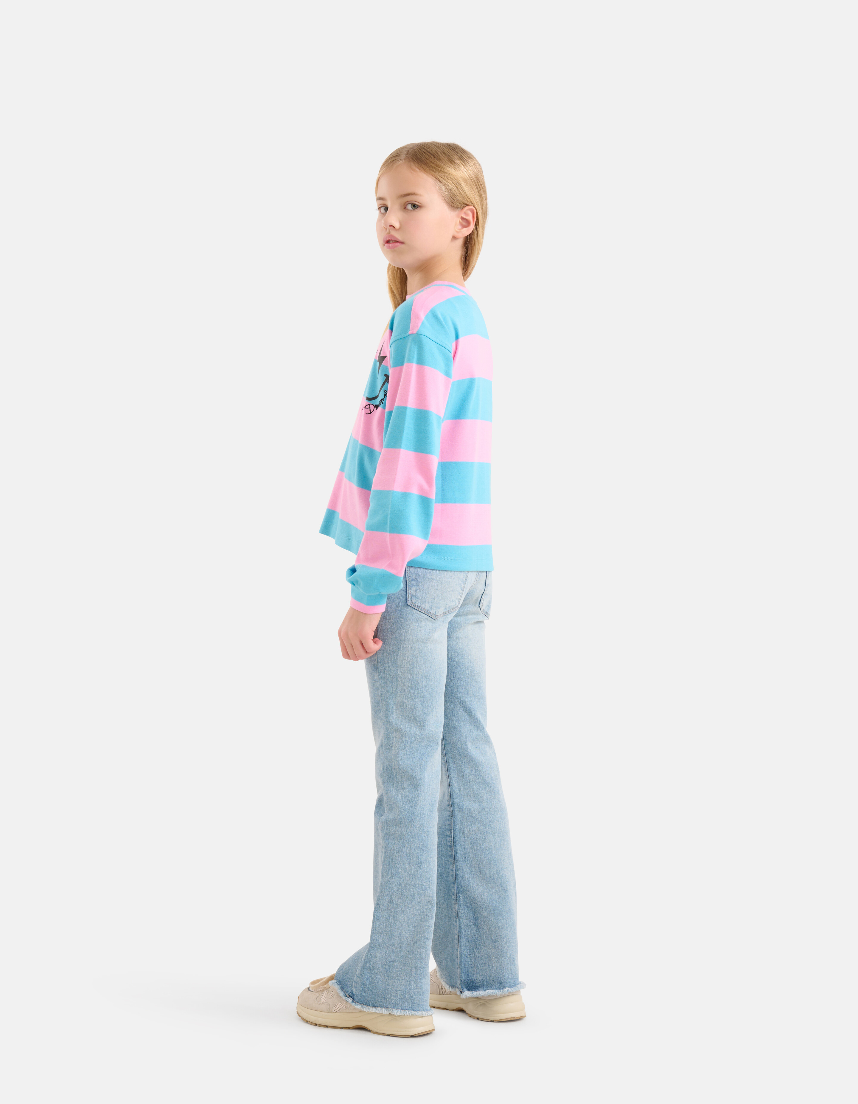 Flared Fit Jeans gebleicht SHOEBY GIRLS