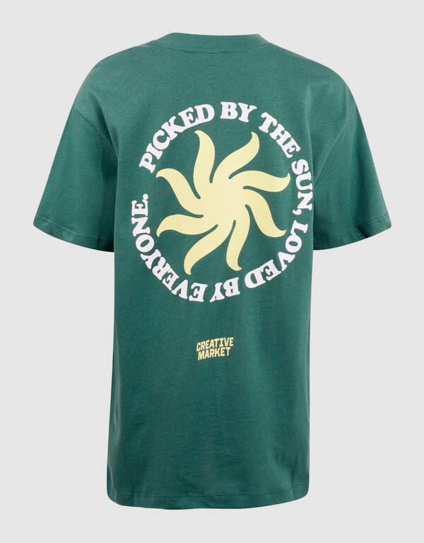 Market Artwork T-Shirt Gr&uuml;n SHOEBY BOYS